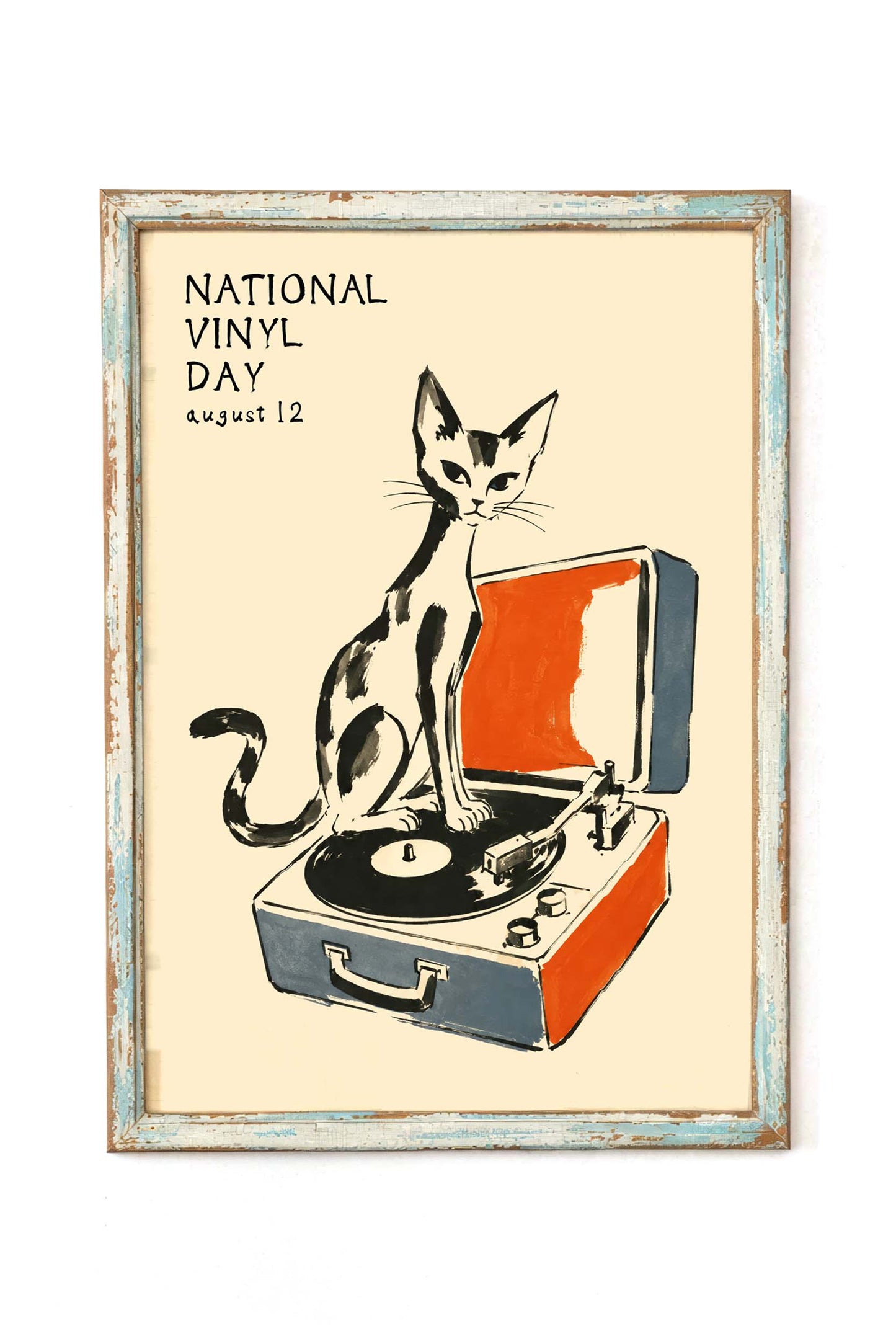 National Vinyl Day Print
