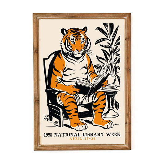 National Library Week Office Print
