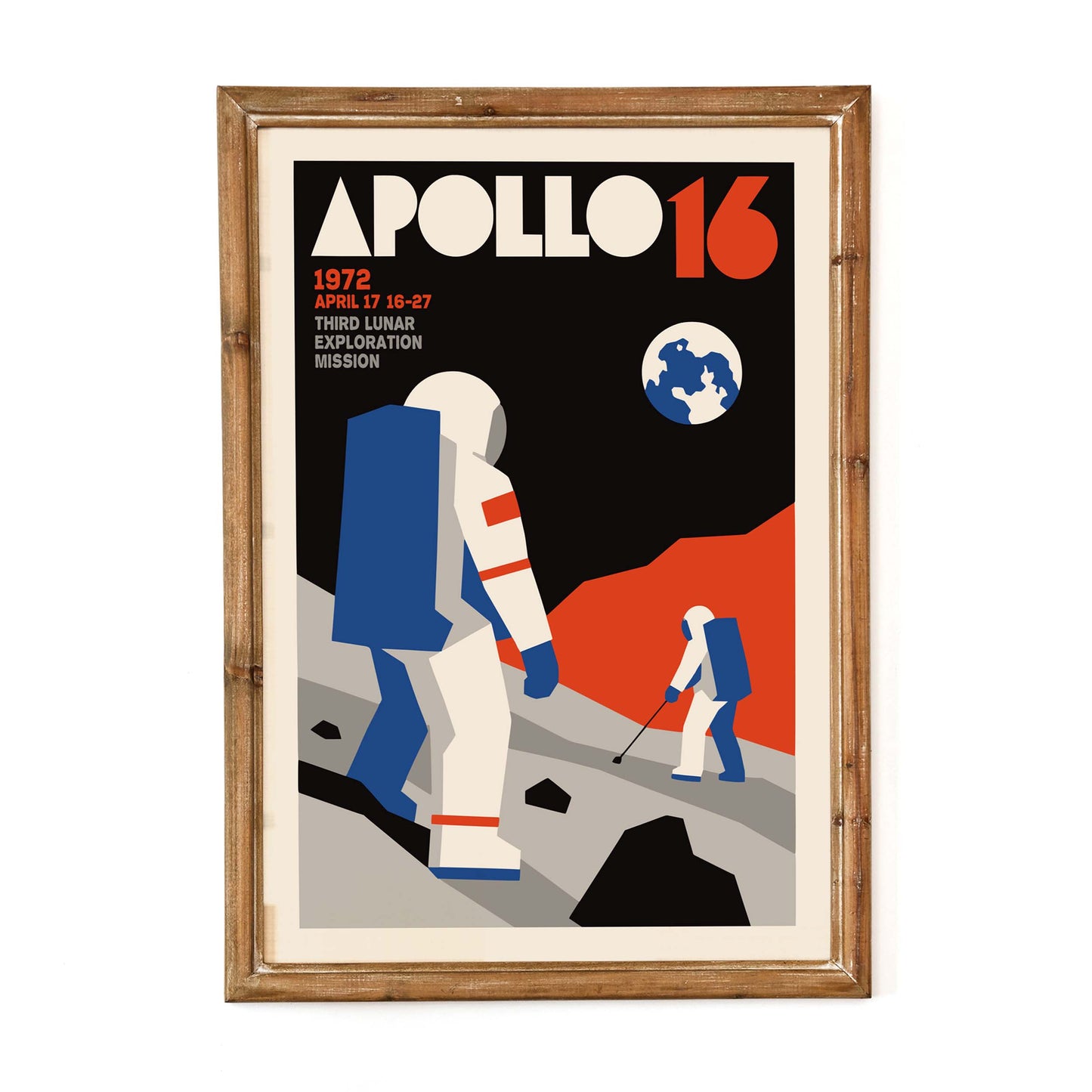 Apollo Sixteen Wall Art