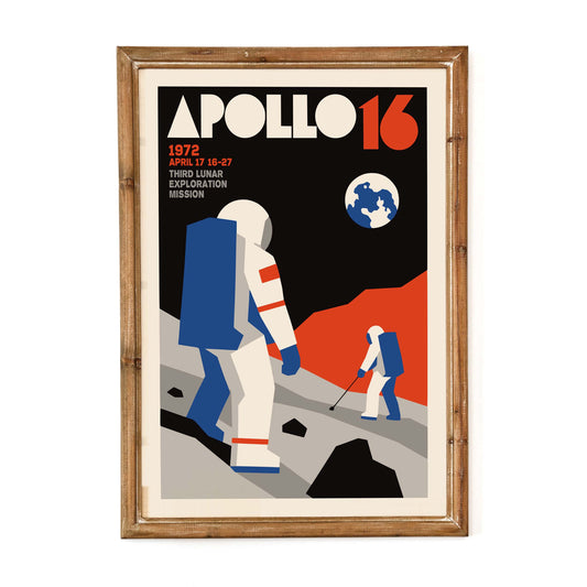 Apollo Sixteen Wall Art