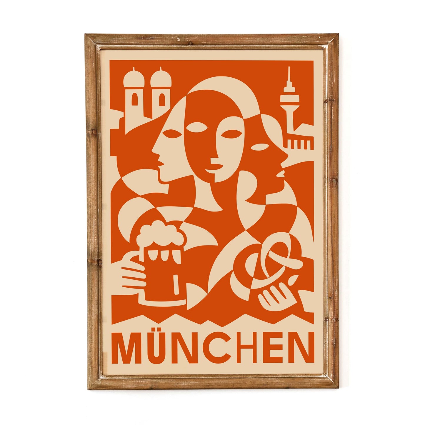 Munich Oktoberfest Wall Art Print