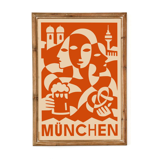 Munich Oktoberfest Wall Art Print