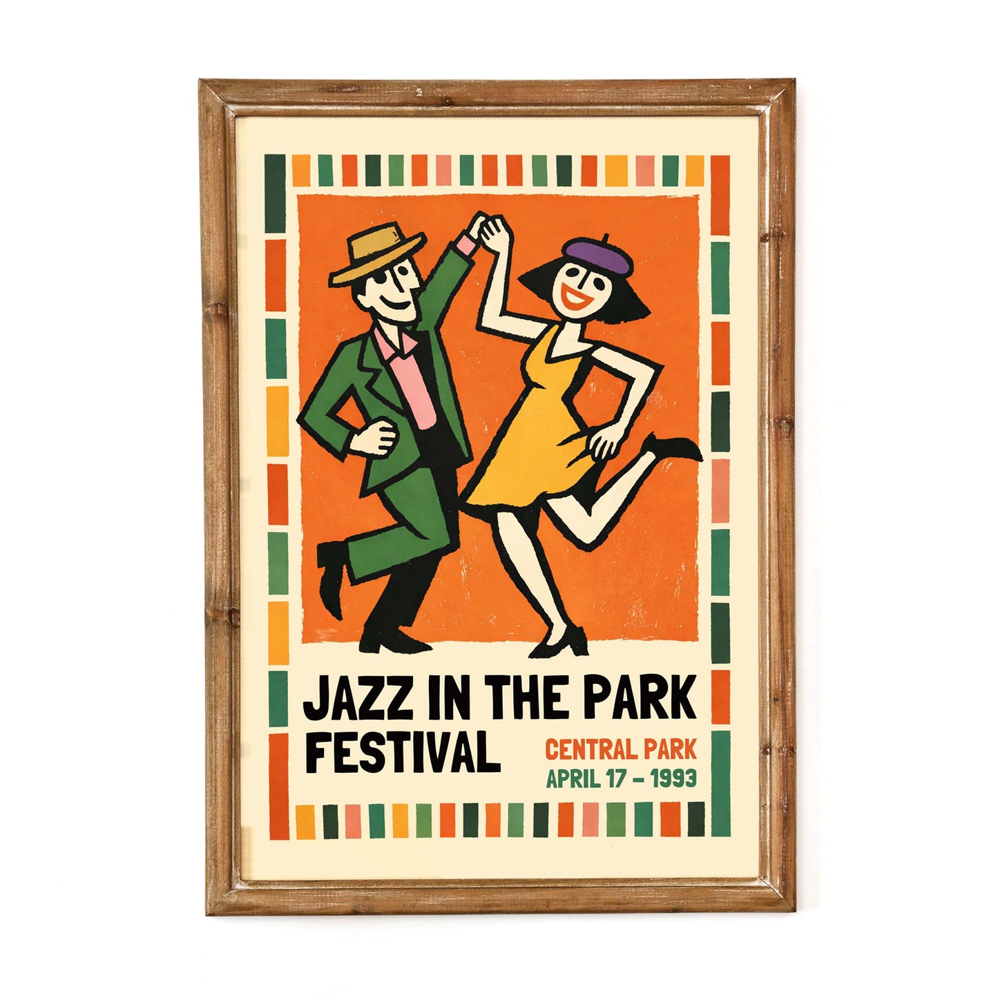 Jazz Park Festival Poster Print