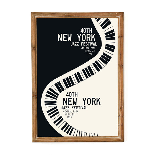 New York Jazz Festival Wall Art