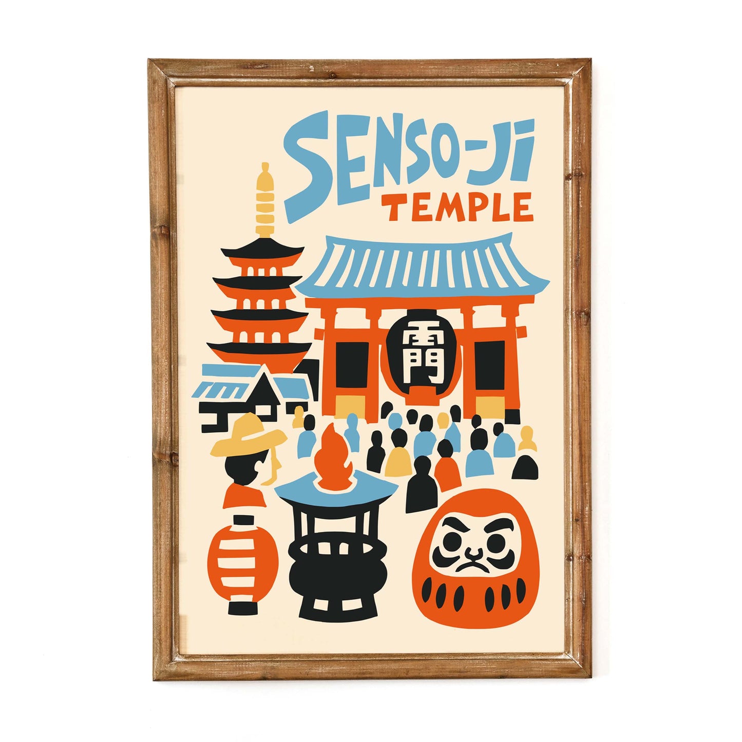 Senso-Ji Temple Wall Art