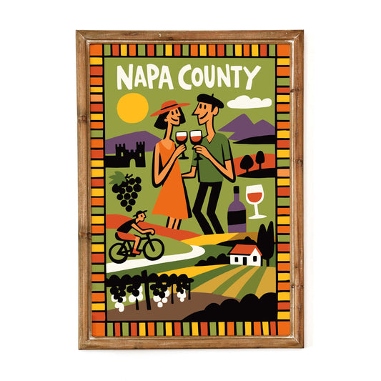 Napa County Wine Country Poster