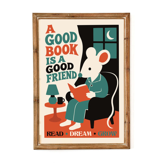 Good Book Friend Poster