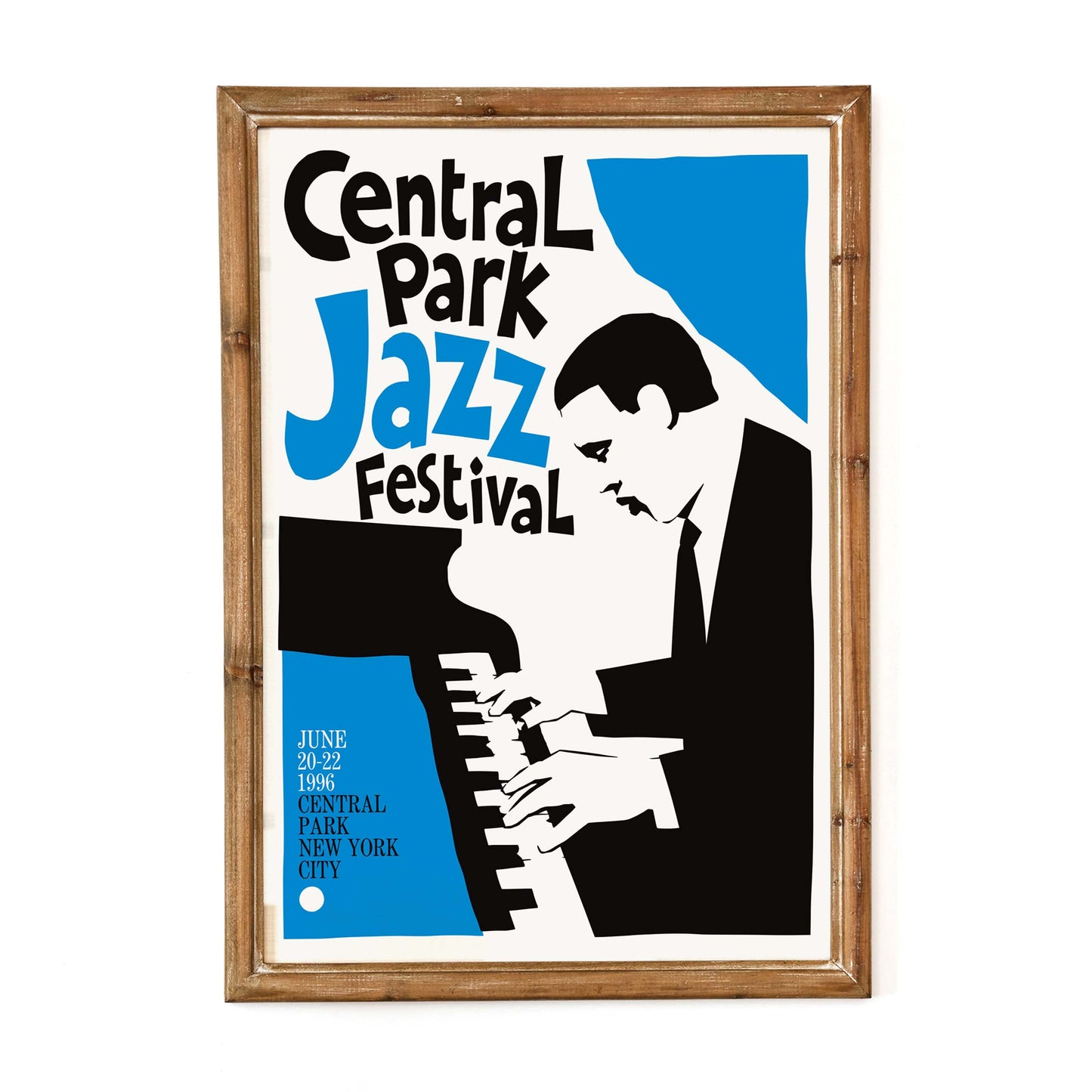 Central Park Jazz Festival Poster