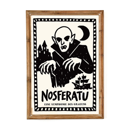 Nosferatu Vintage Horror Poster Print