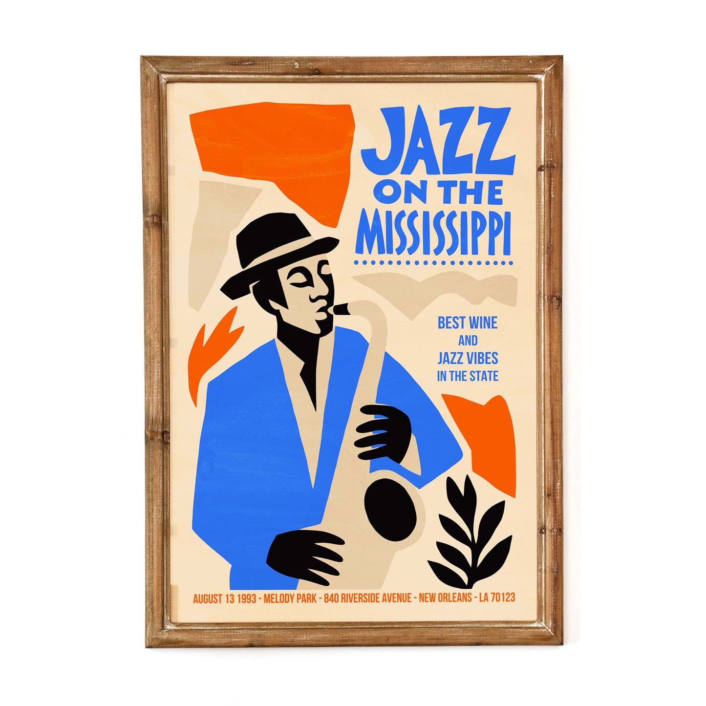 Mississippi Jazz Poster Art