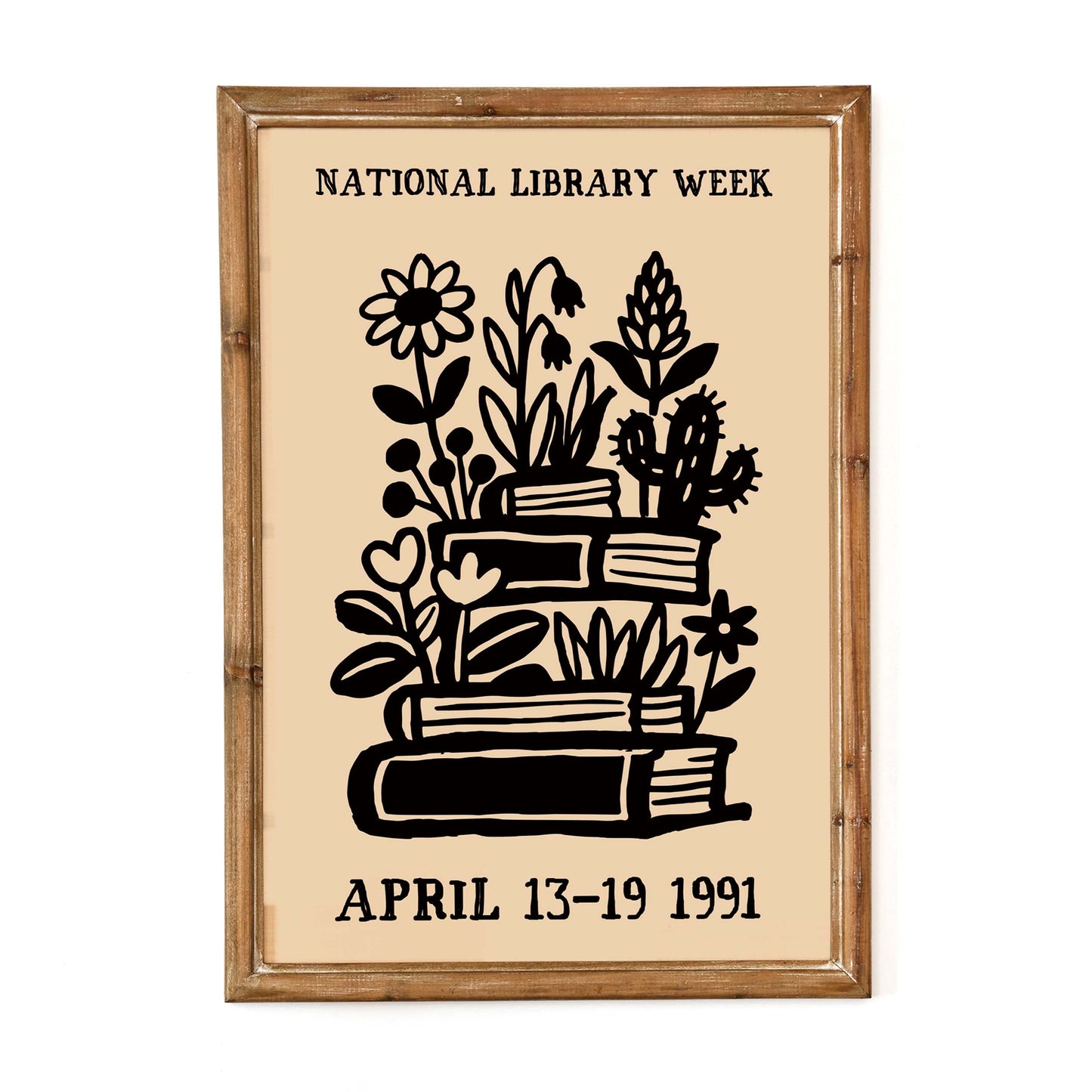 National Library Week Books Poster
