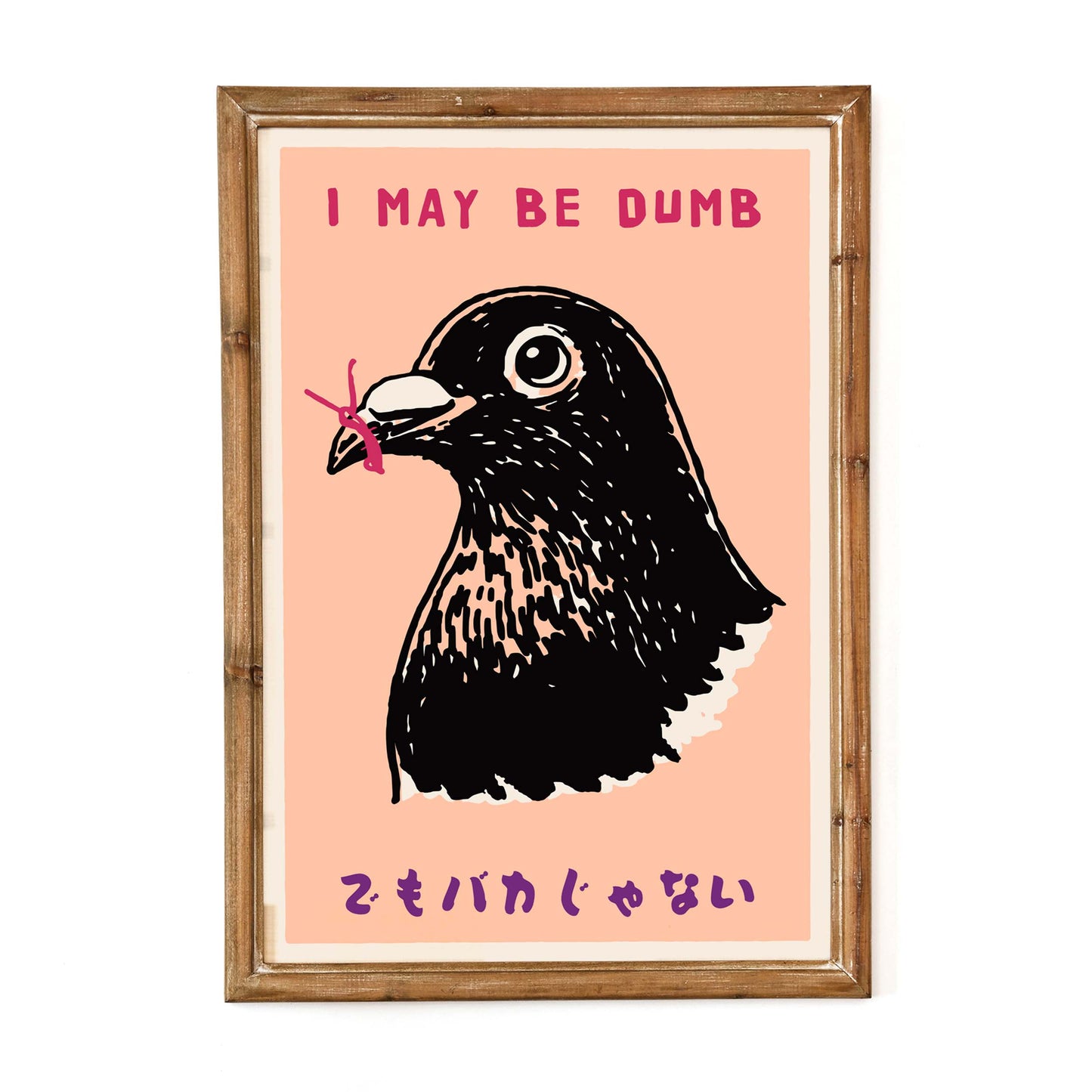 Confused Pigeon Poster