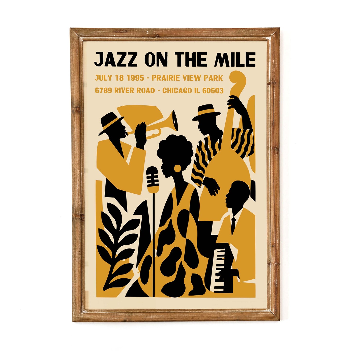 Jazz On The Mile Poster