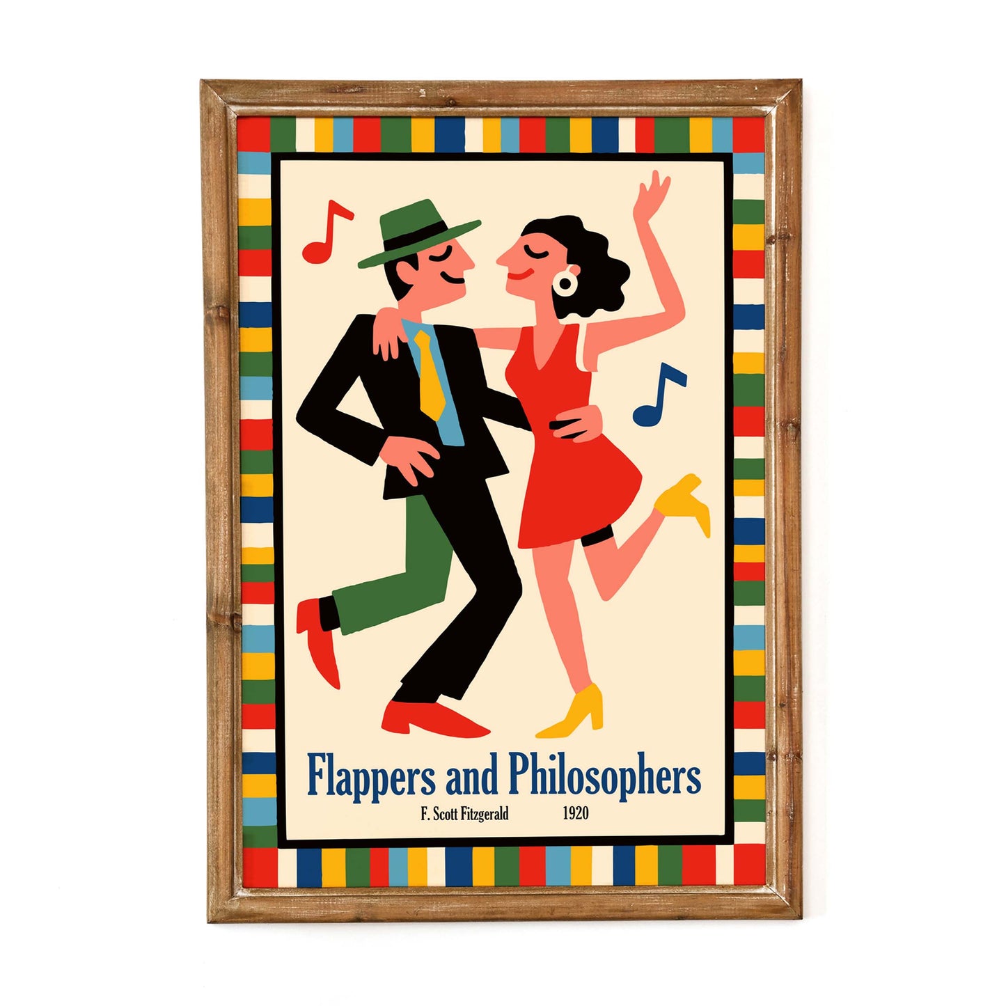 Flappers Philosophers Dance Poster Print