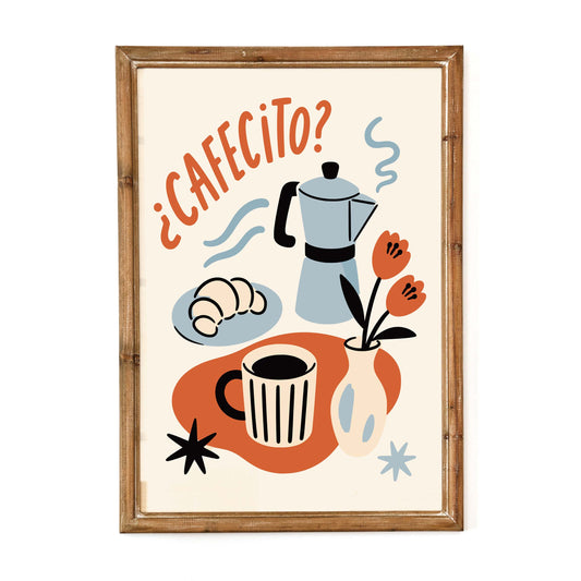 Cafecito Coffee Kitchen Print