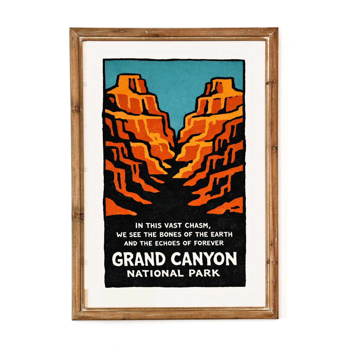Grand Canyon Vintage Poster Wall Art