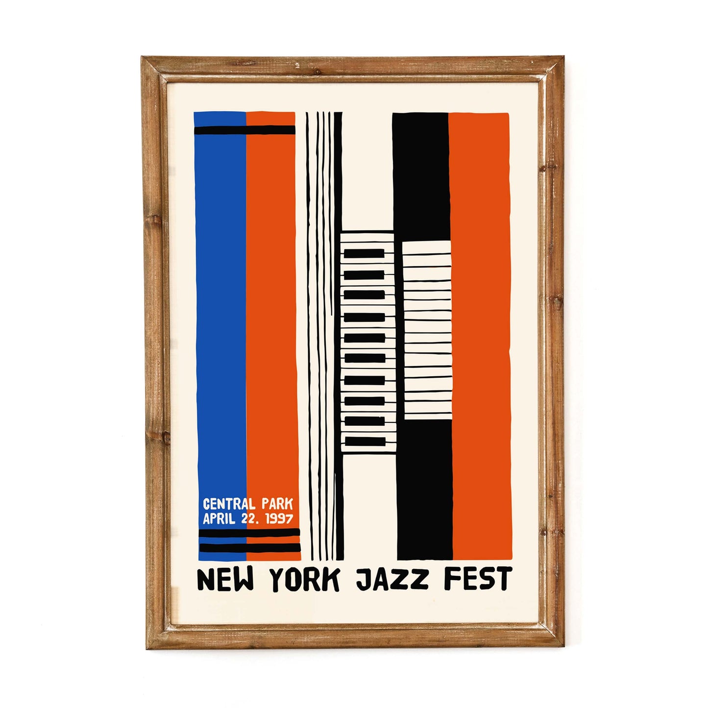 New York Jazz Fest Poster Print