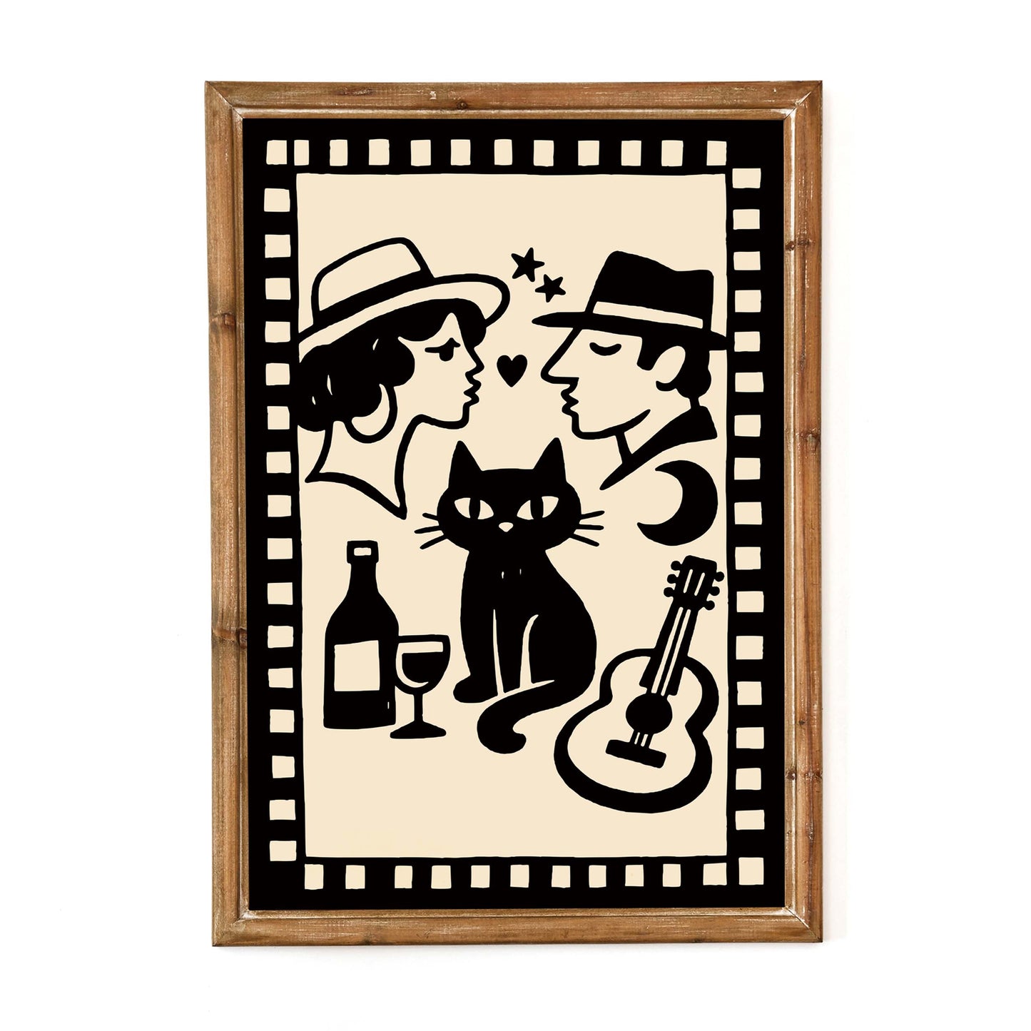 Romantic Couple Poster Print