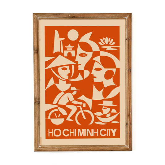 Ho Chi Minh City Vintage Wall Art