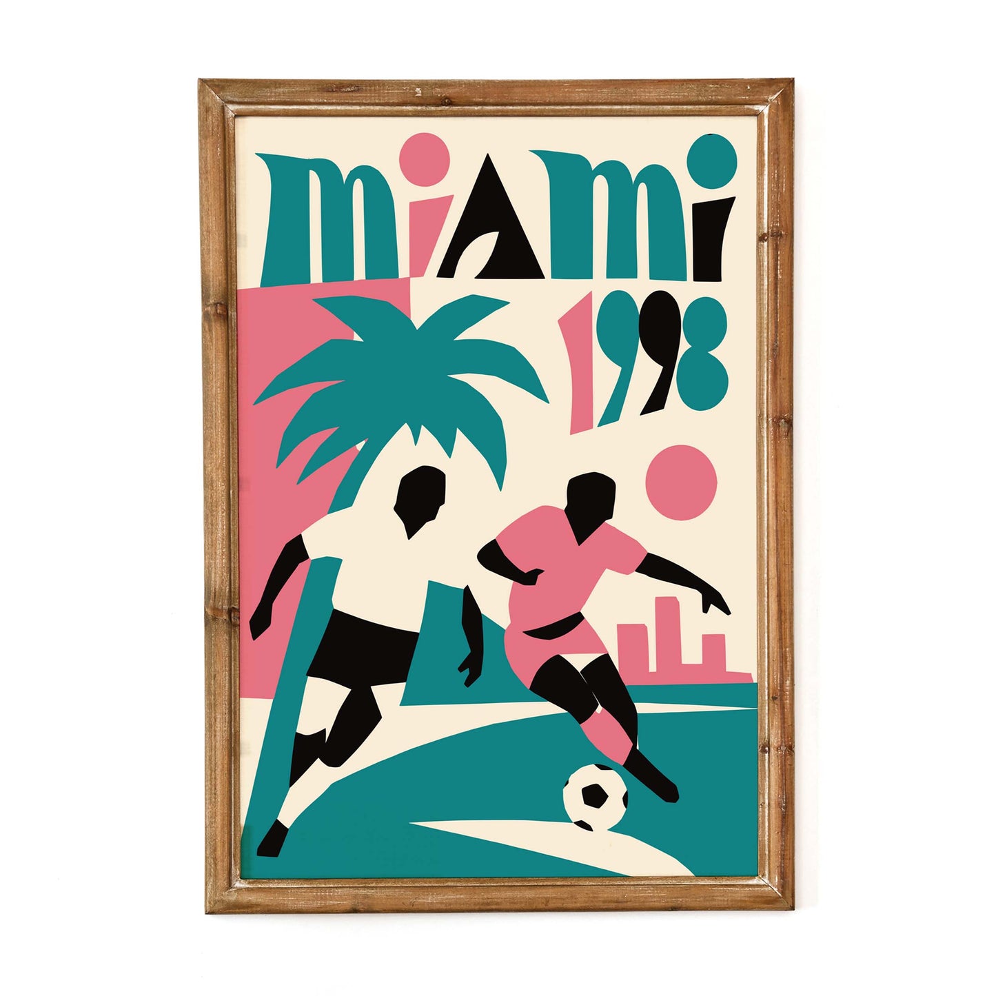 Miami Soccer Wall Art