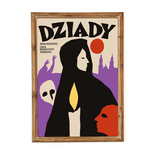 Dziady Polish Theater Poster For Office