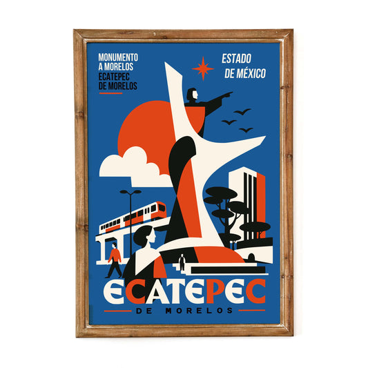 Ecatepec De Morelos Travel Poster