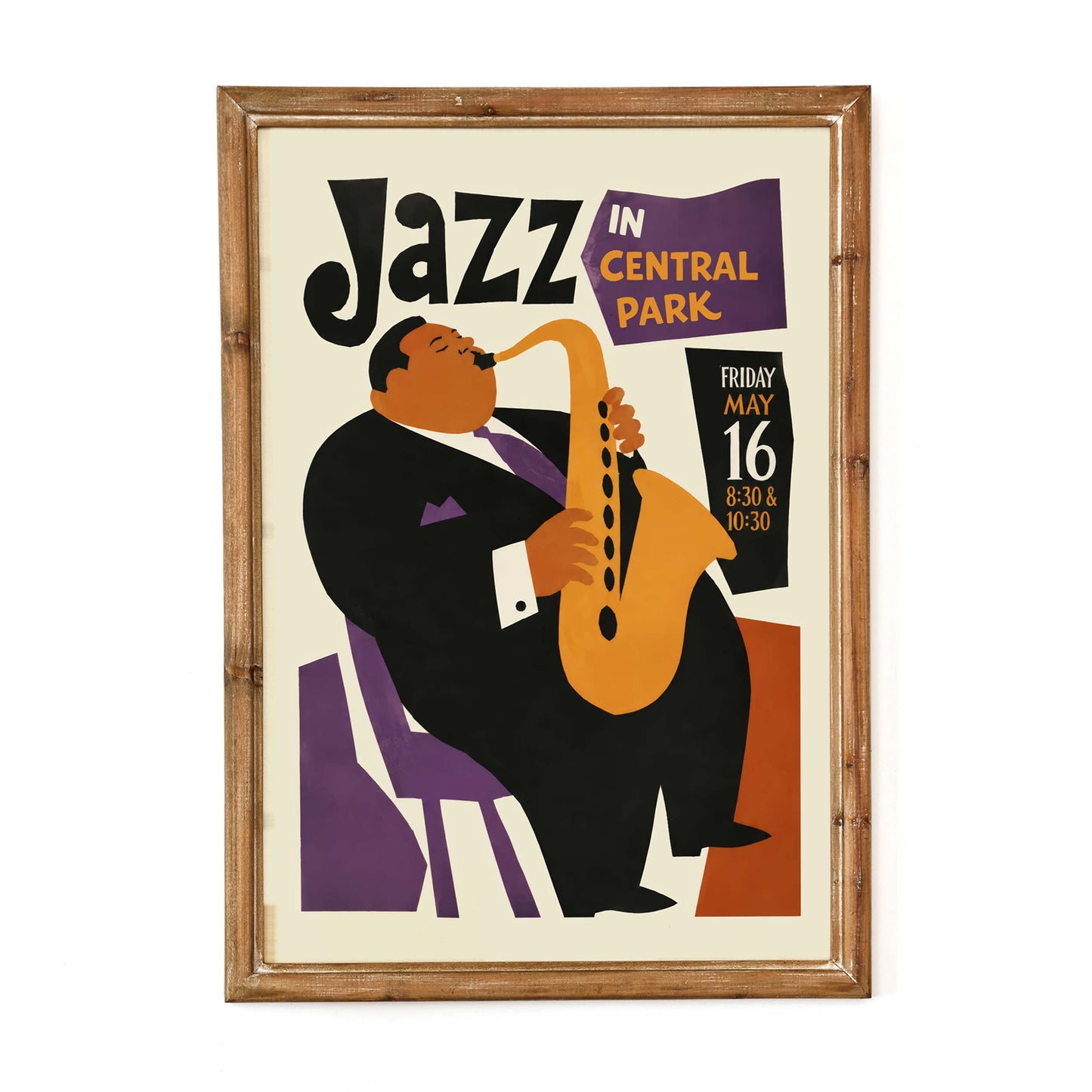 Central Park Jazz Festival Poster