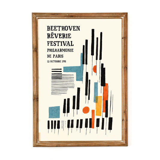 Beethoven Reverie Festival Paris Poster