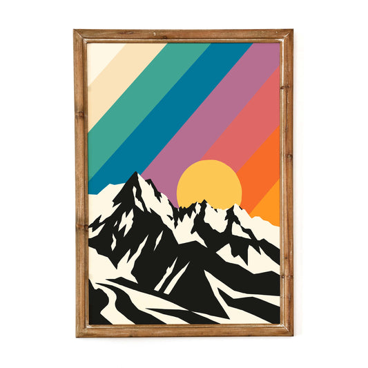 Mountain Landscape Poster