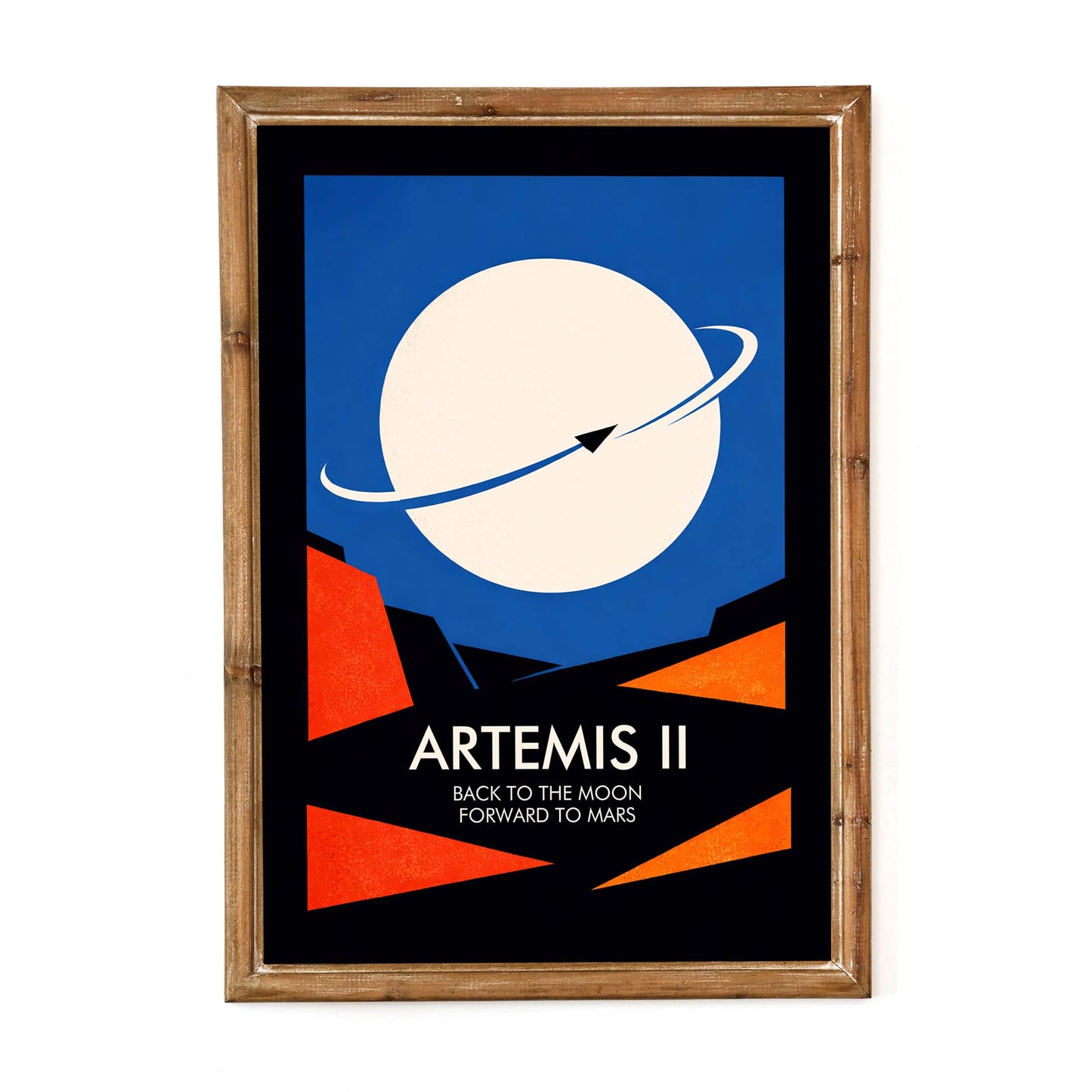 Artemis II Moon Mission Poster