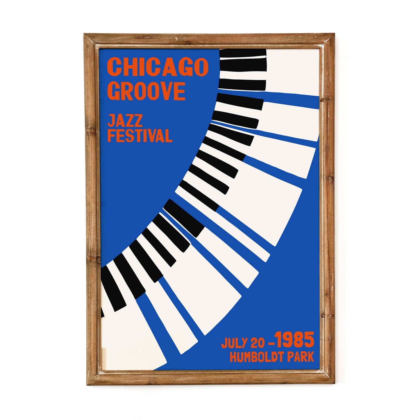 Chicago Groove Jazz Festival Poster