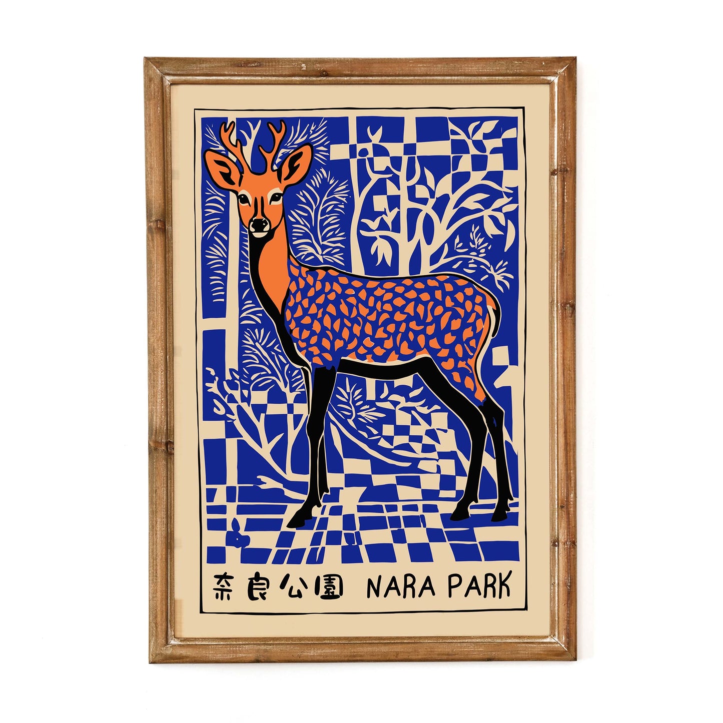 Nara Park Deer Poster Print