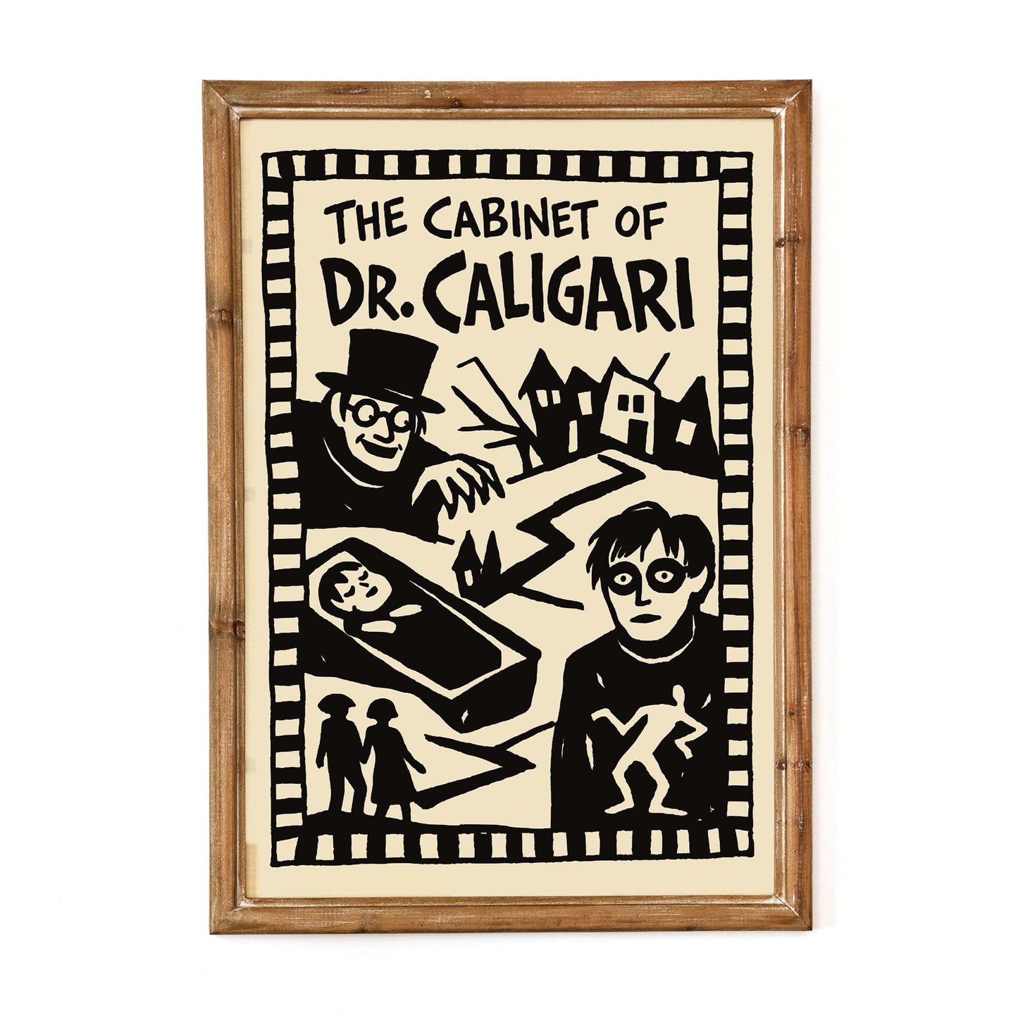 Cabinet Caligari Film Poster Print