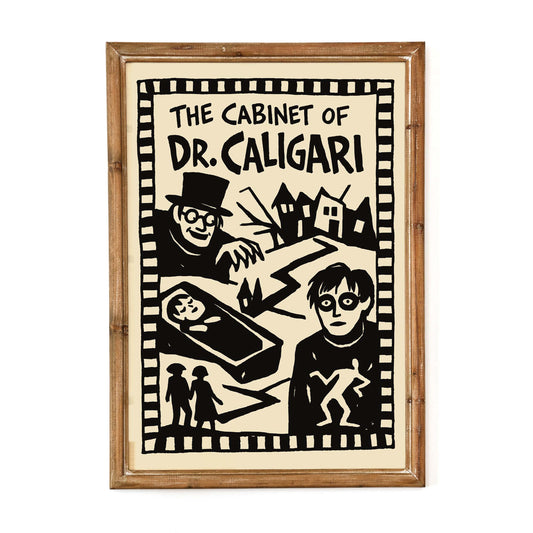 Cabinet Caligari Film Poster Print
