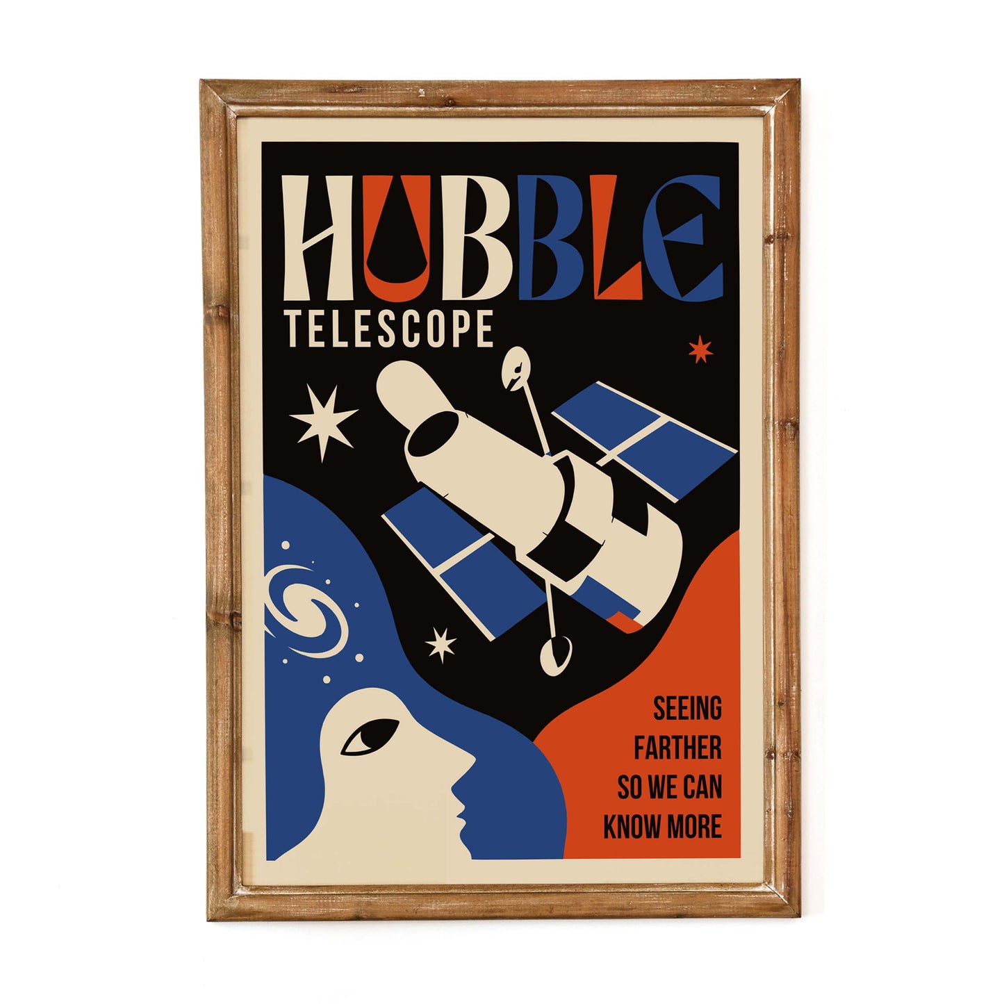 Hubble Telescope Poster