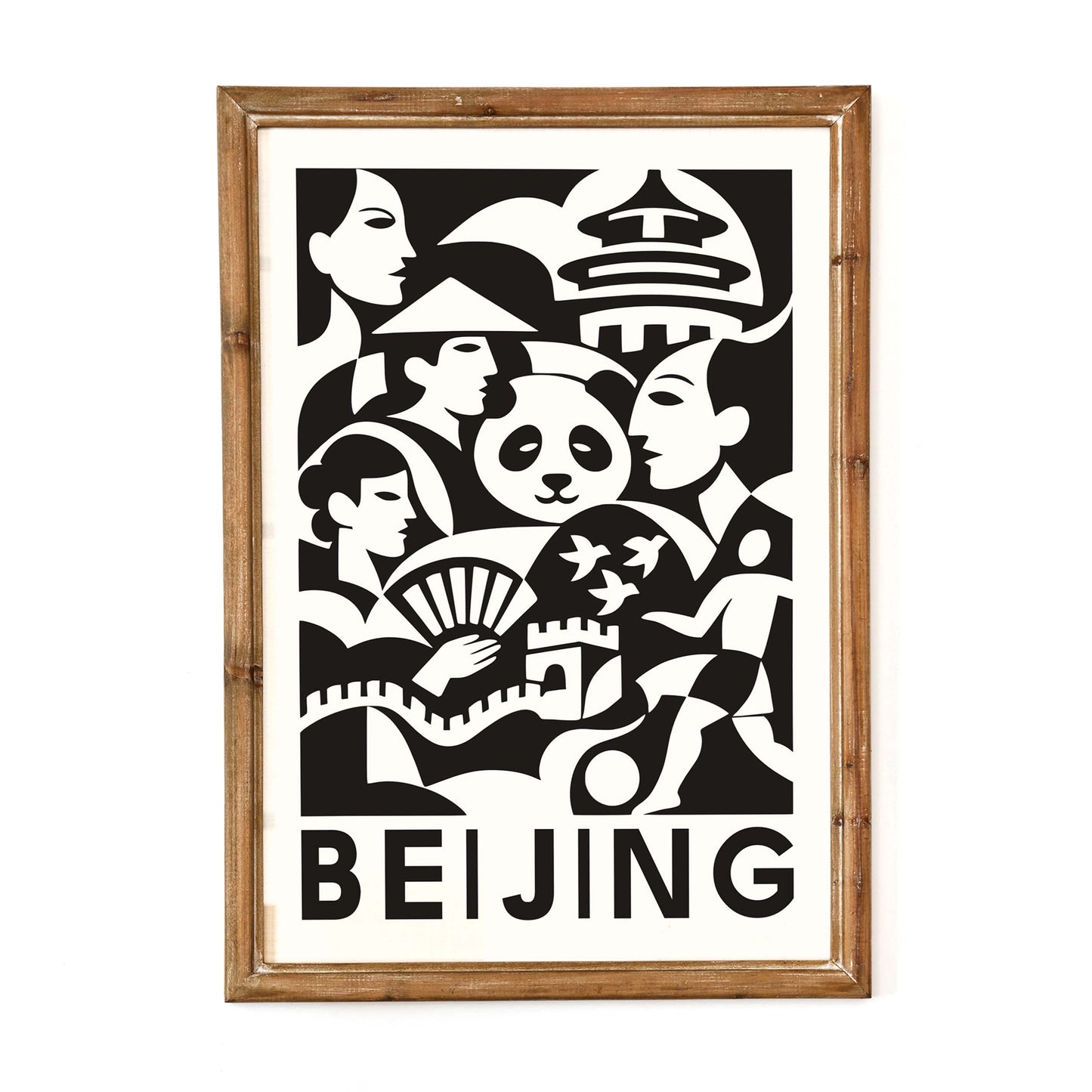 Beijing City Travel Print