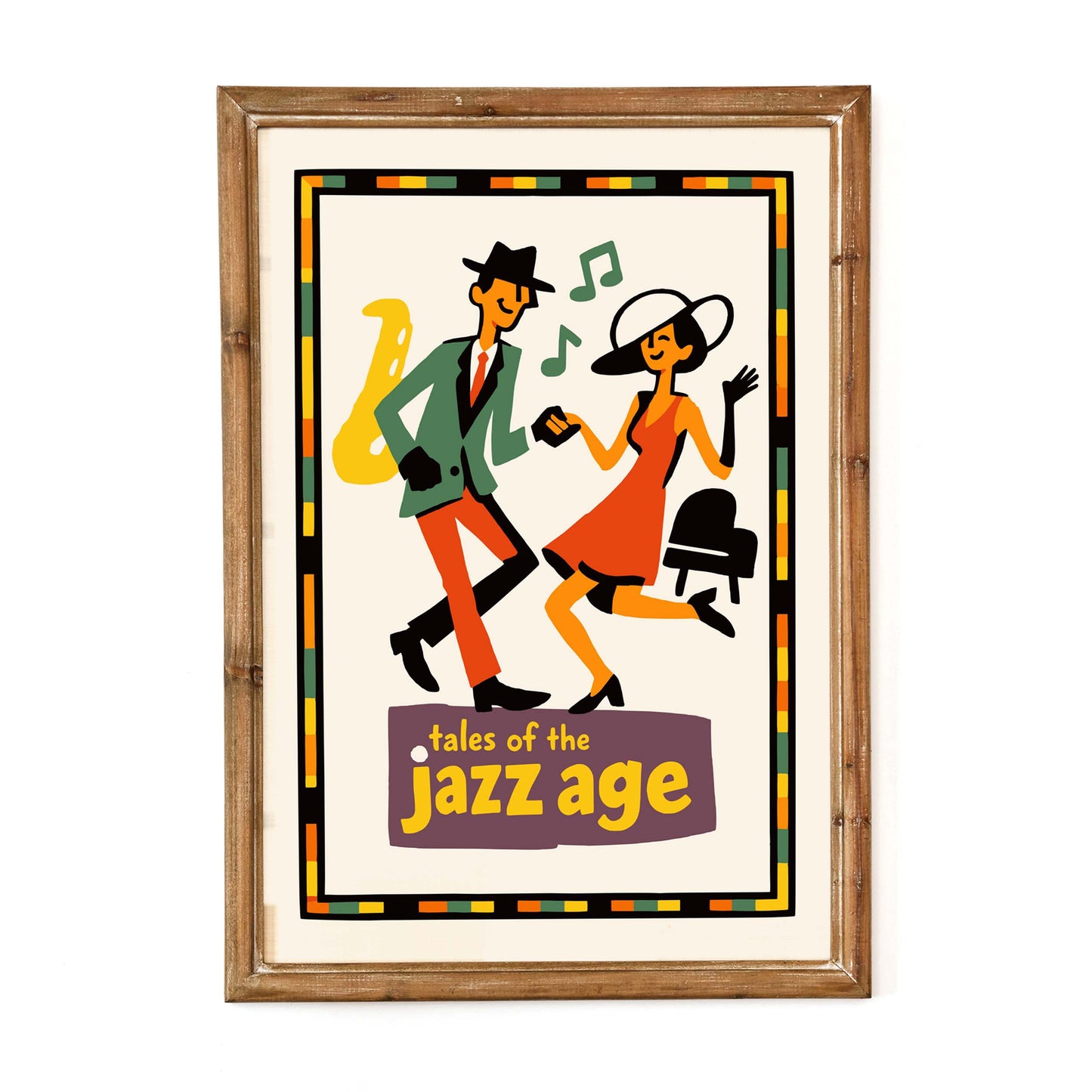 Jazz Age Dance Poster Print