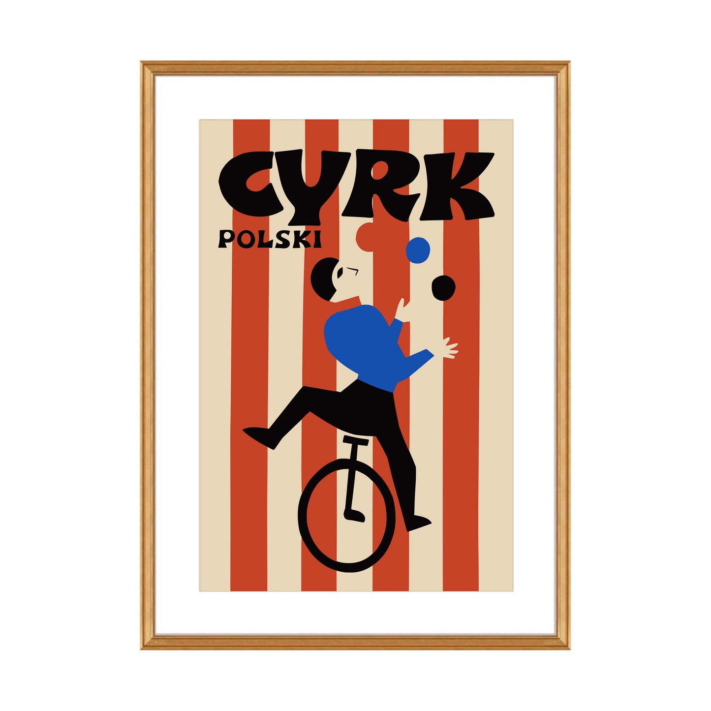 Cyrk Polski Circus Poster Print