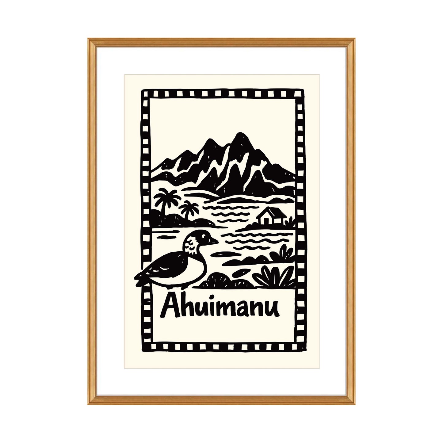 Ahuimanu Hawaii Poster Print