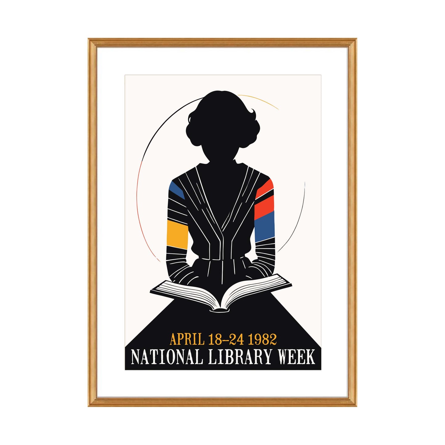 National Library Week Reading Poster