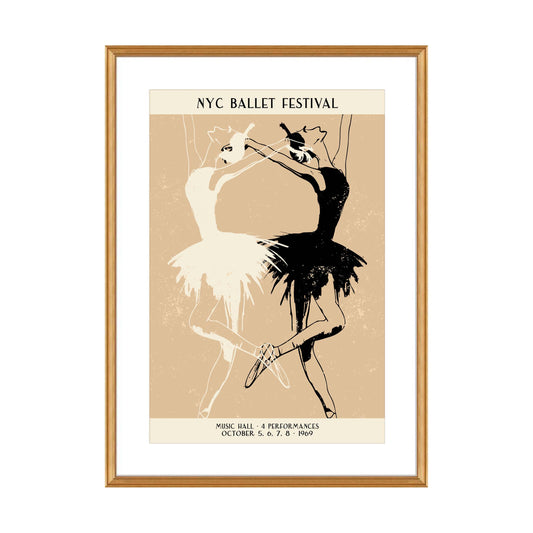 Ballet Festival Poster For Bedroom