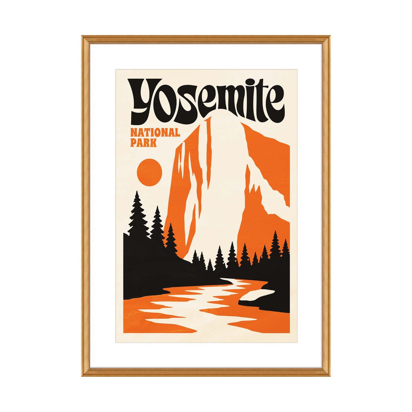 Yosemite National Park Poster