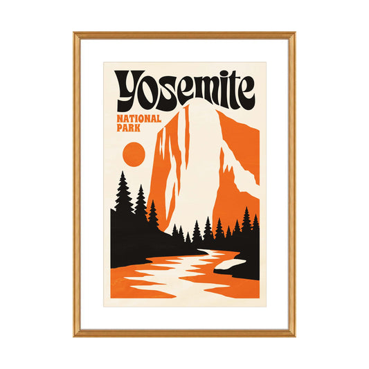 Yosemite National Park Poster
