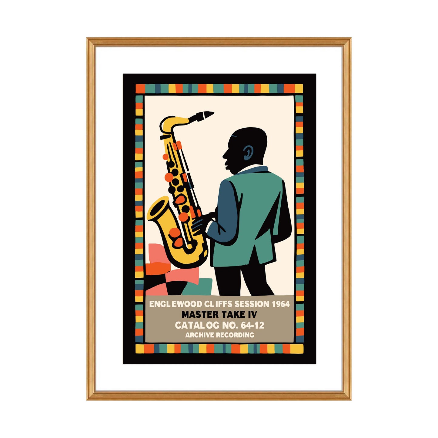 Englewood Cliffs Jazz Session Print