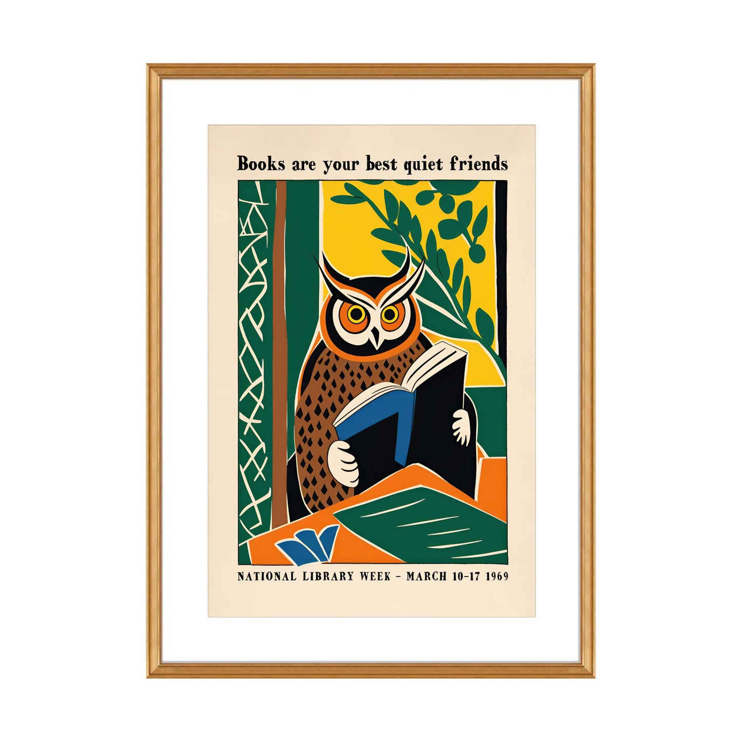 National Library Week Poster Print