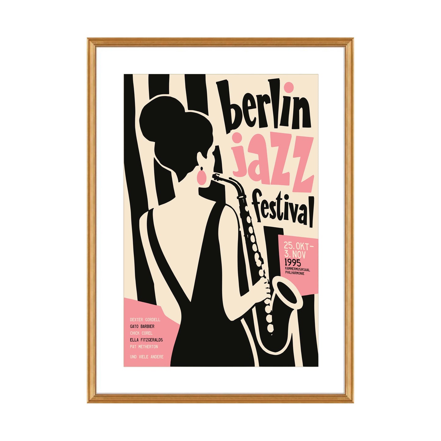Berlin Jazz Festival Poster