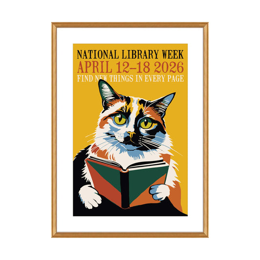 National Library Week Classroom Wall Art