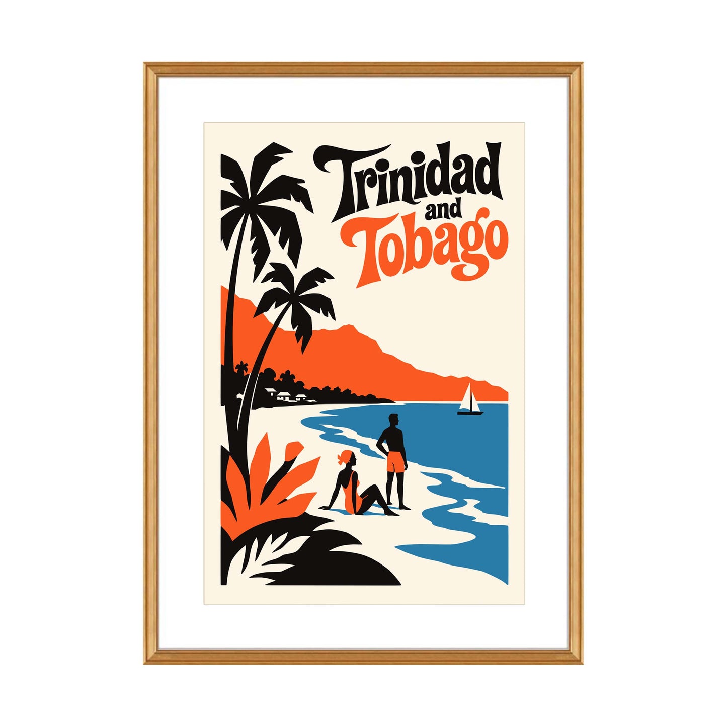 Trinidad and Tobago Travel Poster