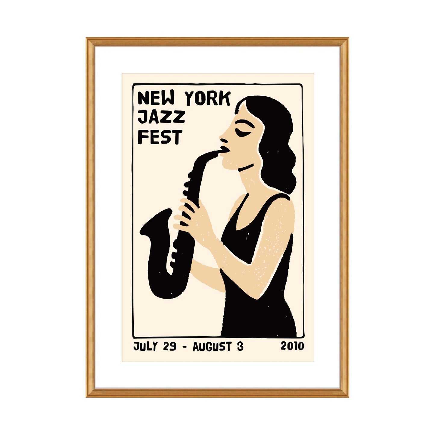 New York Jazz Fest Poster