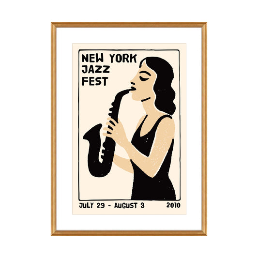 New York Jazz Fest Poster